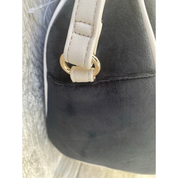 Juicy Couture kingdom Purse & Wallet Set Embroidered Black Velour - Picture 3 of 9